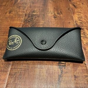 Never Used – Ray-Ban Leather Sunglasses Case